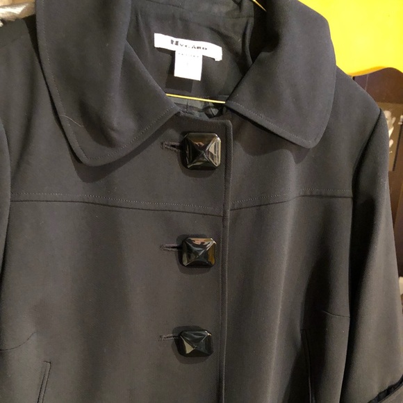 Ladies nygard black coat - Picture 5 of 8